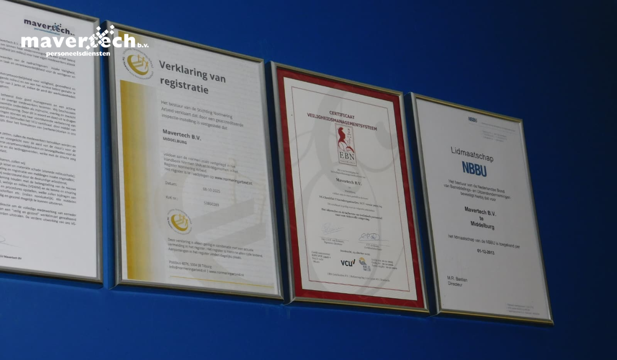certificering mavertech